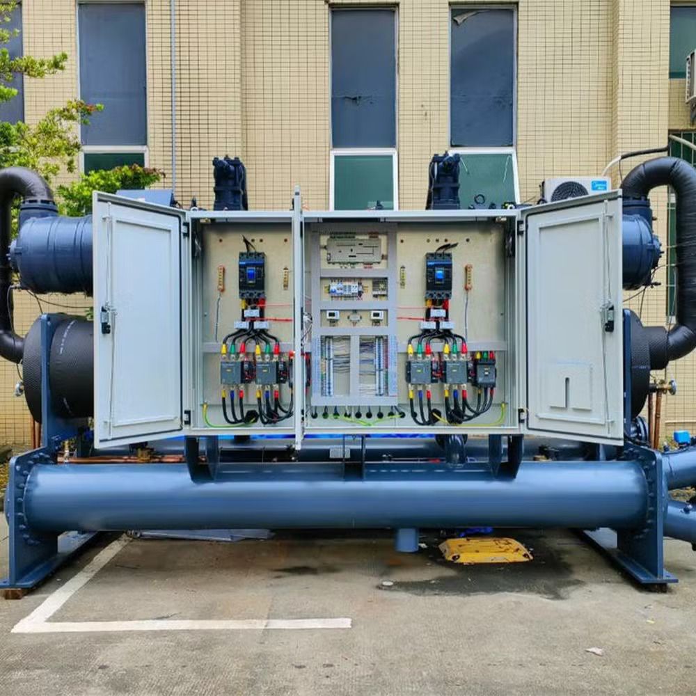 LEED certification chiller plant retrofit