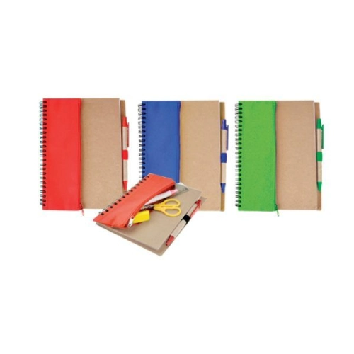 Eco Notebook with Pencil Case - ENB3840