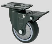 Medium Duty MGU Green Polyurethane (PU) Castor Wheel