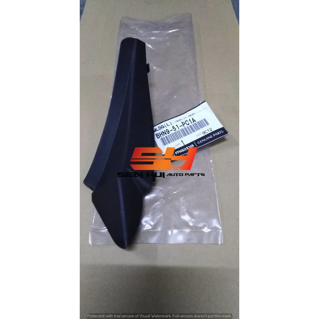 Mazda 3 Skyactive Wiper Panel Garnish End Cover LH BHN951PC1A Genuine Part