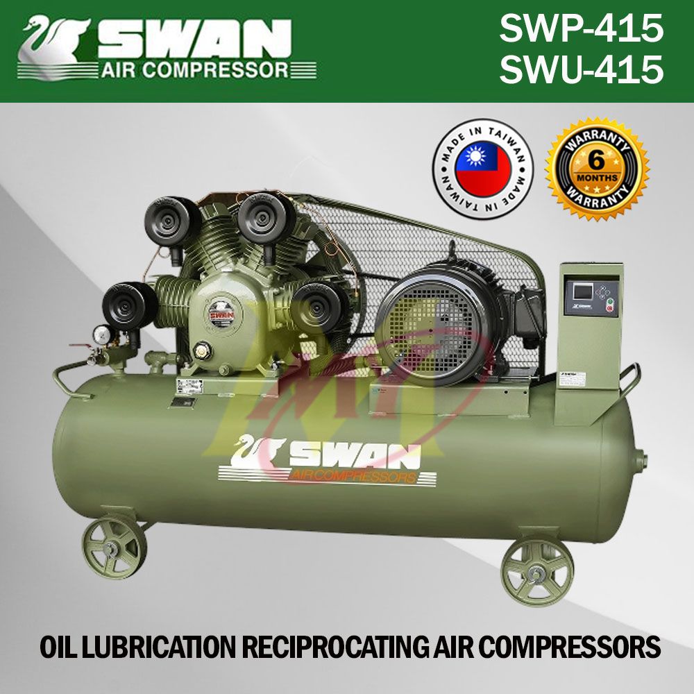 SWAN SWP-415/SWU-415 11Hp Air Compressor 300 Liter Tank