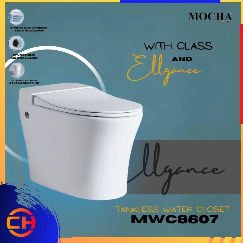 Mocha Tankless Water Closet MWC8607