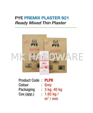 PREMIX PLASTER 921