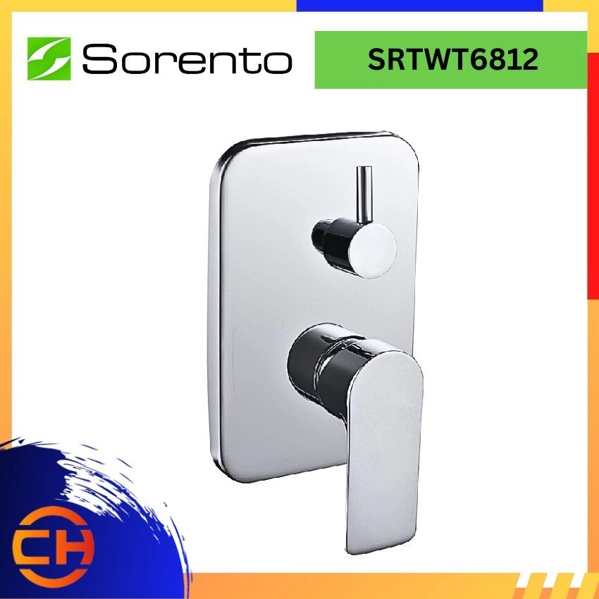 SORENTO BATHROOM SHOWER MIXER TAP SRTWT6812 Concealed Bath & Shower Mixer Tap with Diverter 