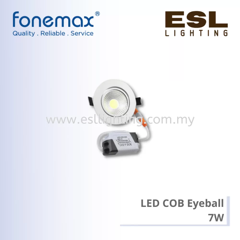 FONEMAX LED COB Eyeball 7W - COB-7W