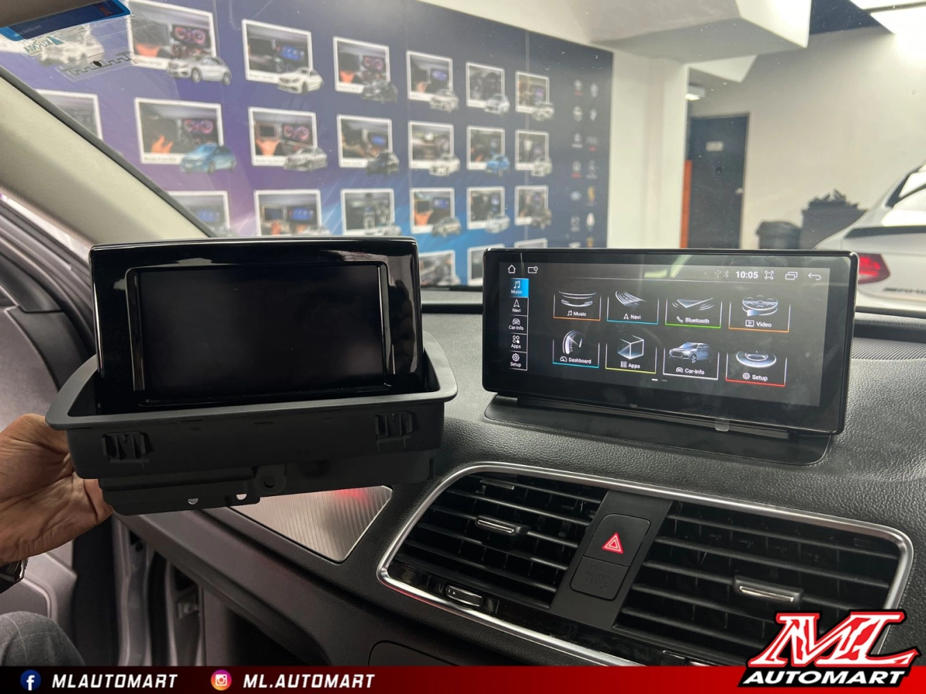 Audi Q3 8U Android Monitor