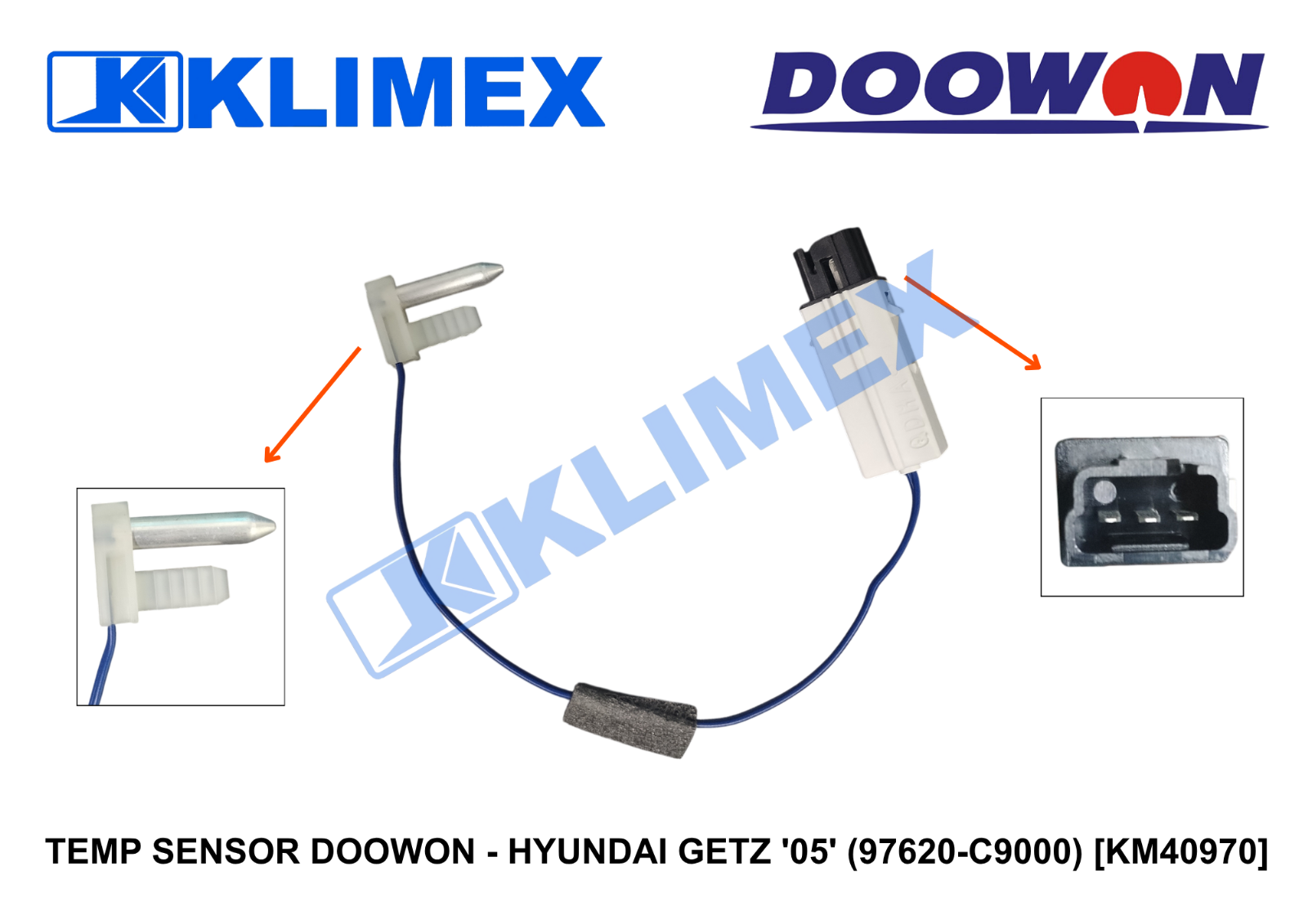 TEMP SENSOR DOOWON - HYUNDAI GETZ '05' (97620-C9000) [KM40970]