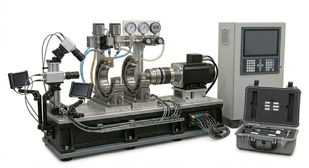 Electric Bearing Alignment Accuracy Testing