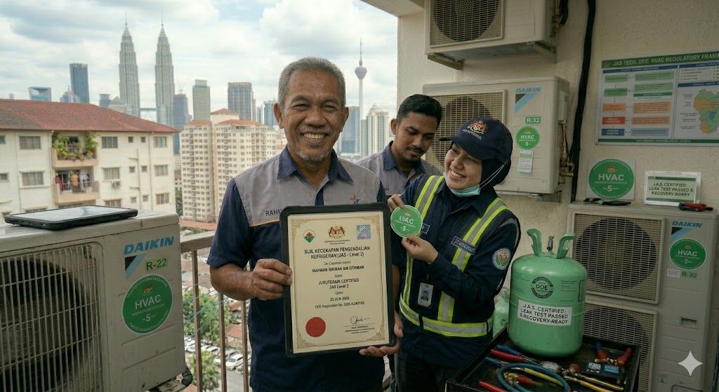 refrigerant safety certification JAS Malaysia