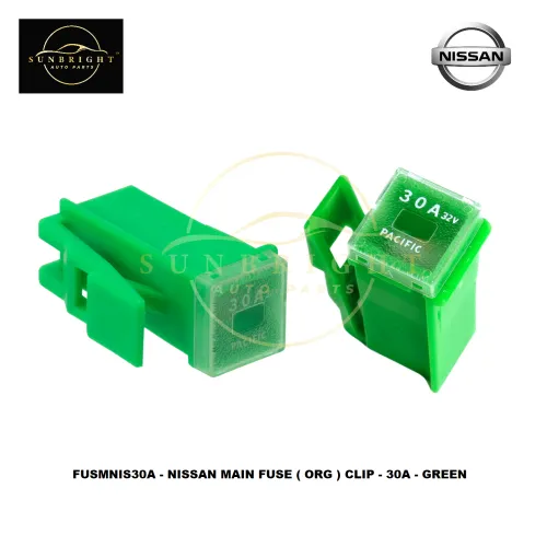 FUSMNIS30A - NISSAN MAIN FUSE ( ORG ) CLIP - 30A - GREEN