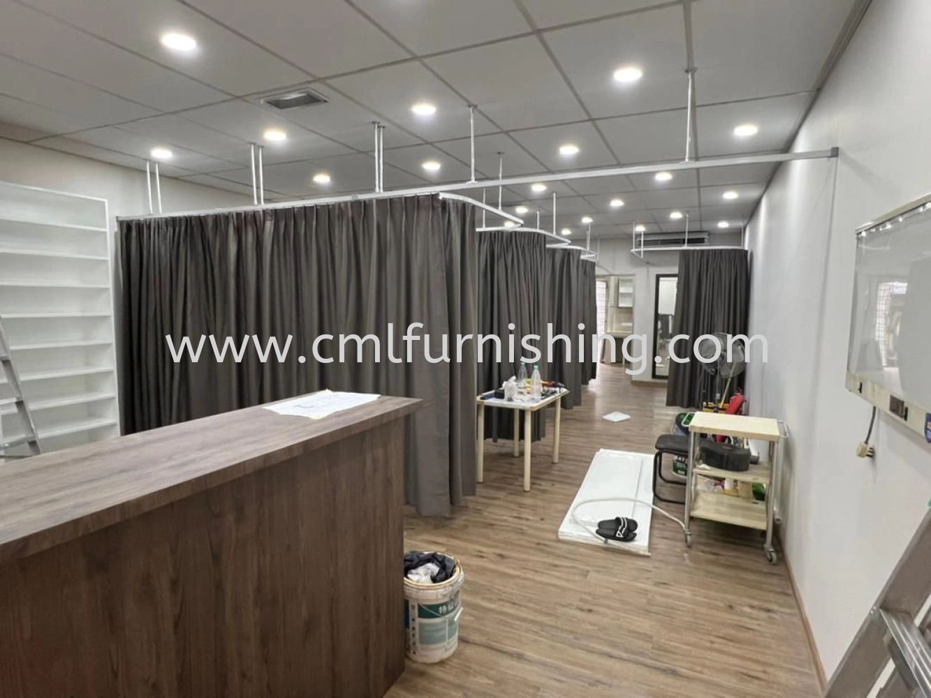 Cubicle Track & Cubicle Curtain