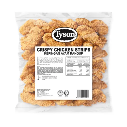 TYSON CRISPY CHICKEN STRIPS (10BAGS X 1000G)