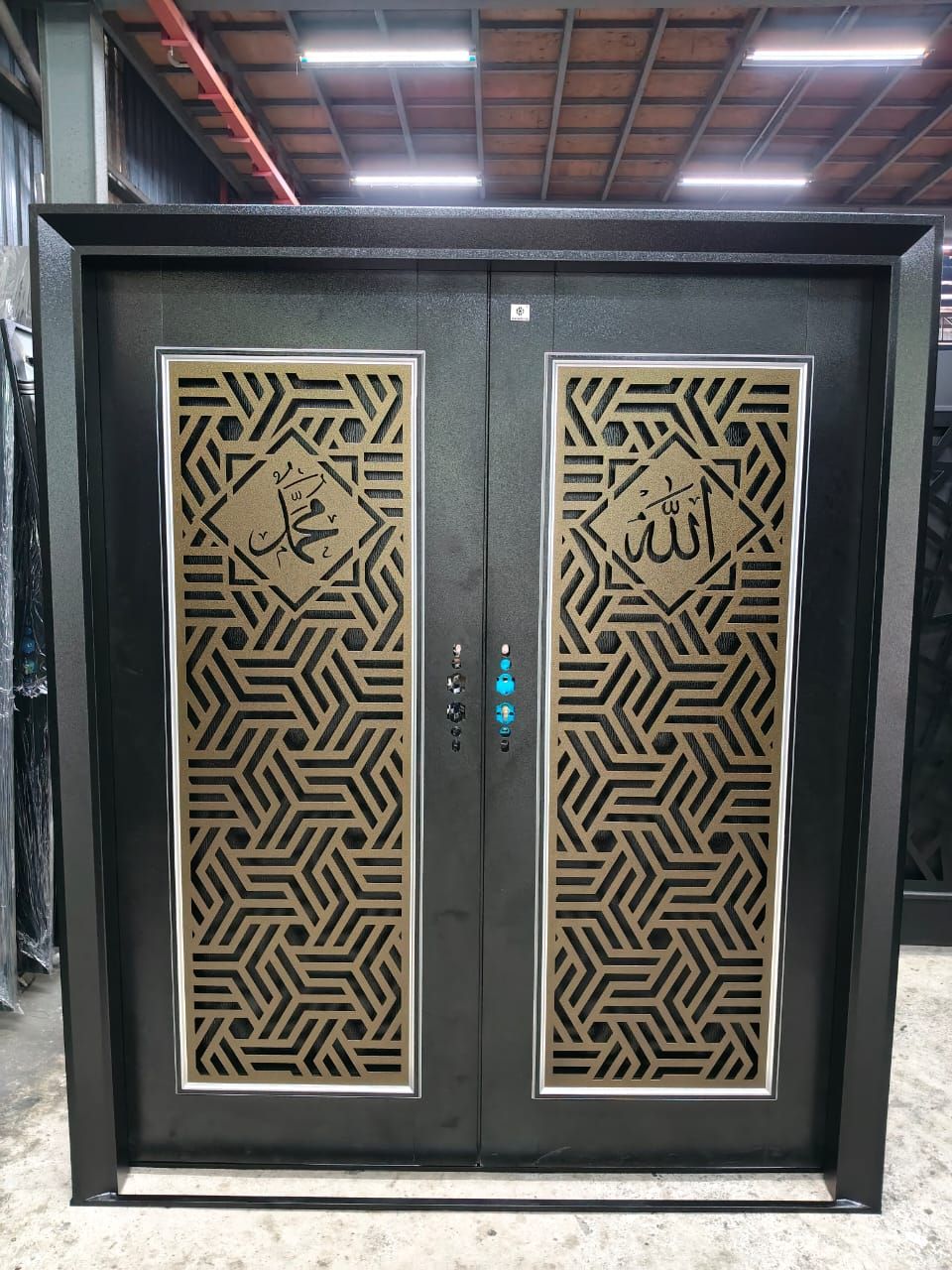 SAFETY DOOR 6X7 BLUE LC689 JAWI A GREEN RH