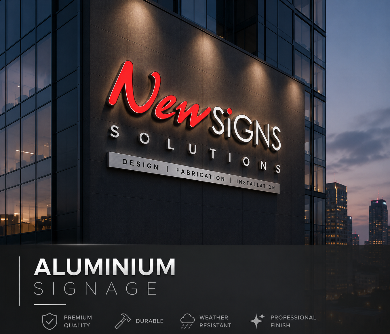 Aluminium Signage