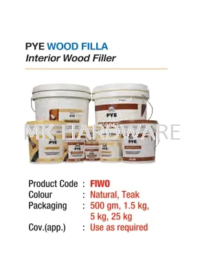 PYE WOOD FILLA