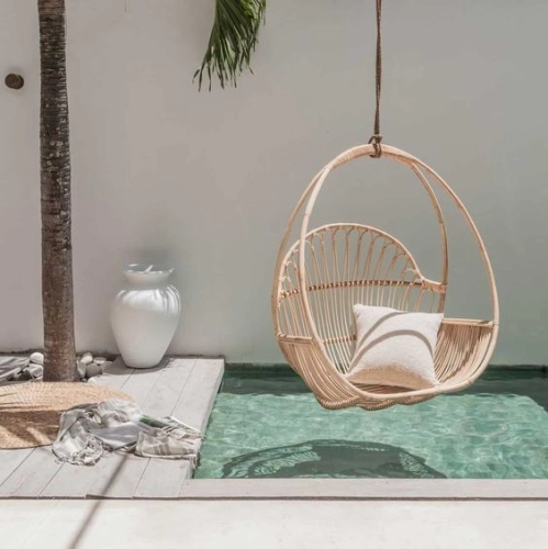 HC 027 - RATTAN HANGING CHAIR