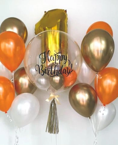 40inch Foil Balloon Number 1 - Gold (FB-40-1G)