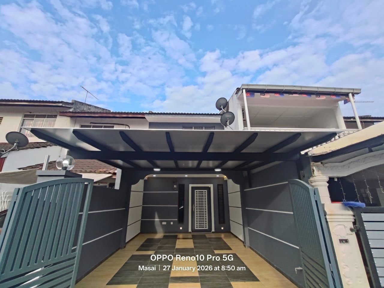 [FOR SALES] Bandara Baru Seri Alam Double Storey Terrace House 4bed Renovated Masai Johor