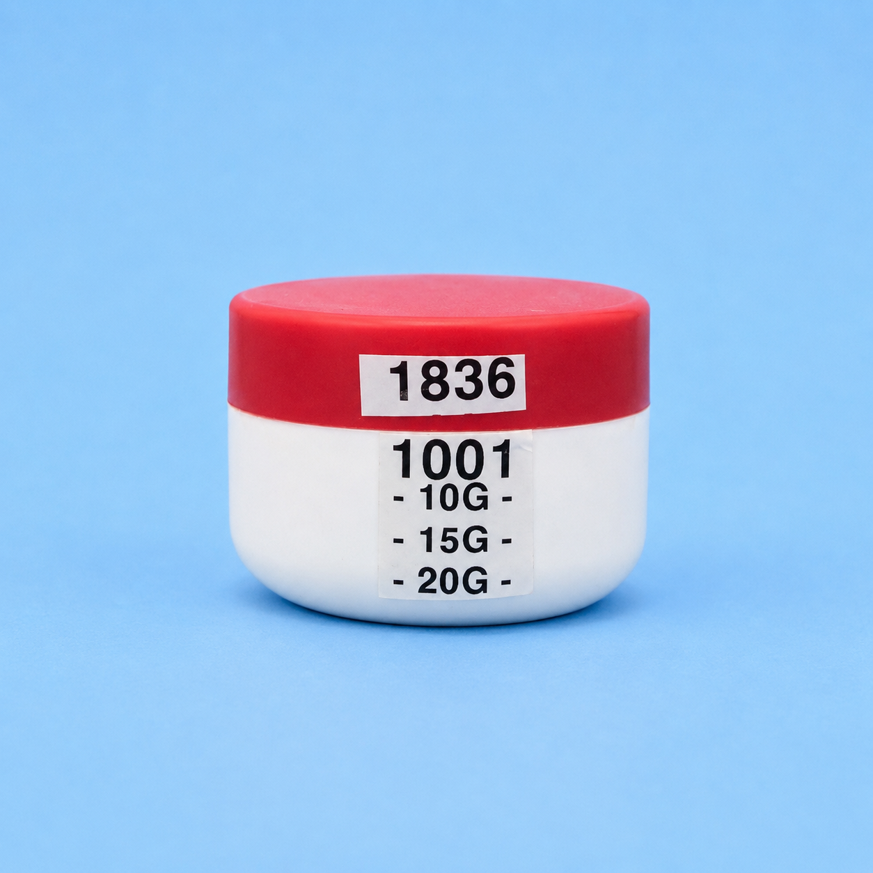 Colour Cream Jar 10-20g : 1001