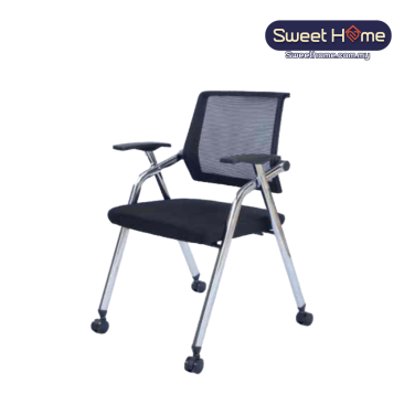 CORMIER Training Chair With Writing Pad | Office Furniture