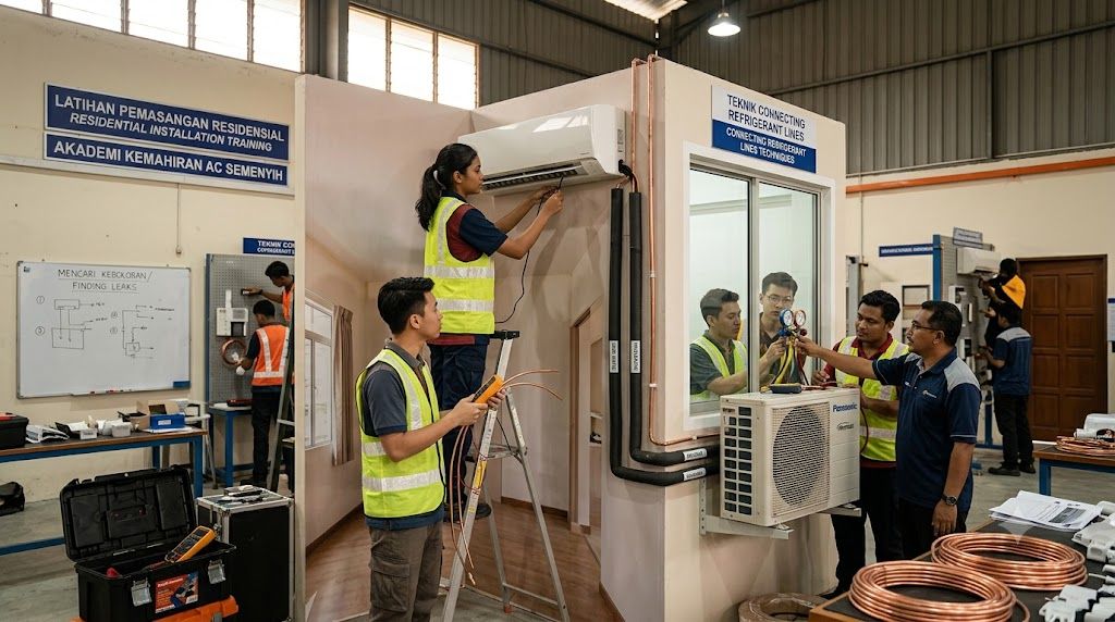 Residential air conditioning technician course