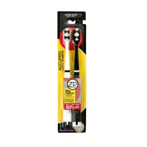 ZP TOOTHBRUSH-ACCUPRO (TWINPACK)