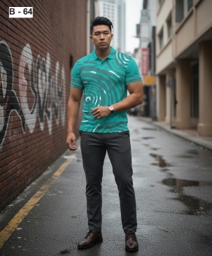 Custom Batik Sublimation T-Shirt