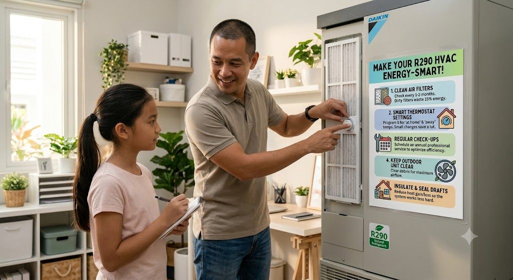 R290 HVAC energy optimization tips