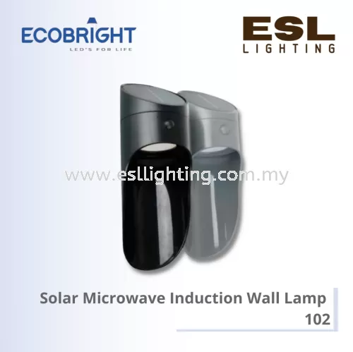 ECOBRIGHT Solar Microwave Induction Wall Lamp - 102 IP65
