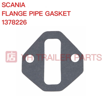 ENGINE FLANGE PIPE , GASKET