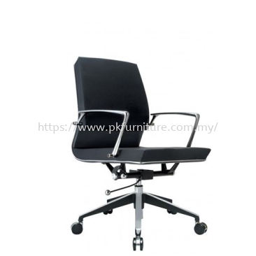 EXECUTIVE LEATHER CHAIR - PK-ECLC-4-L-C1 - COLONNI LOW BACK CHAIR