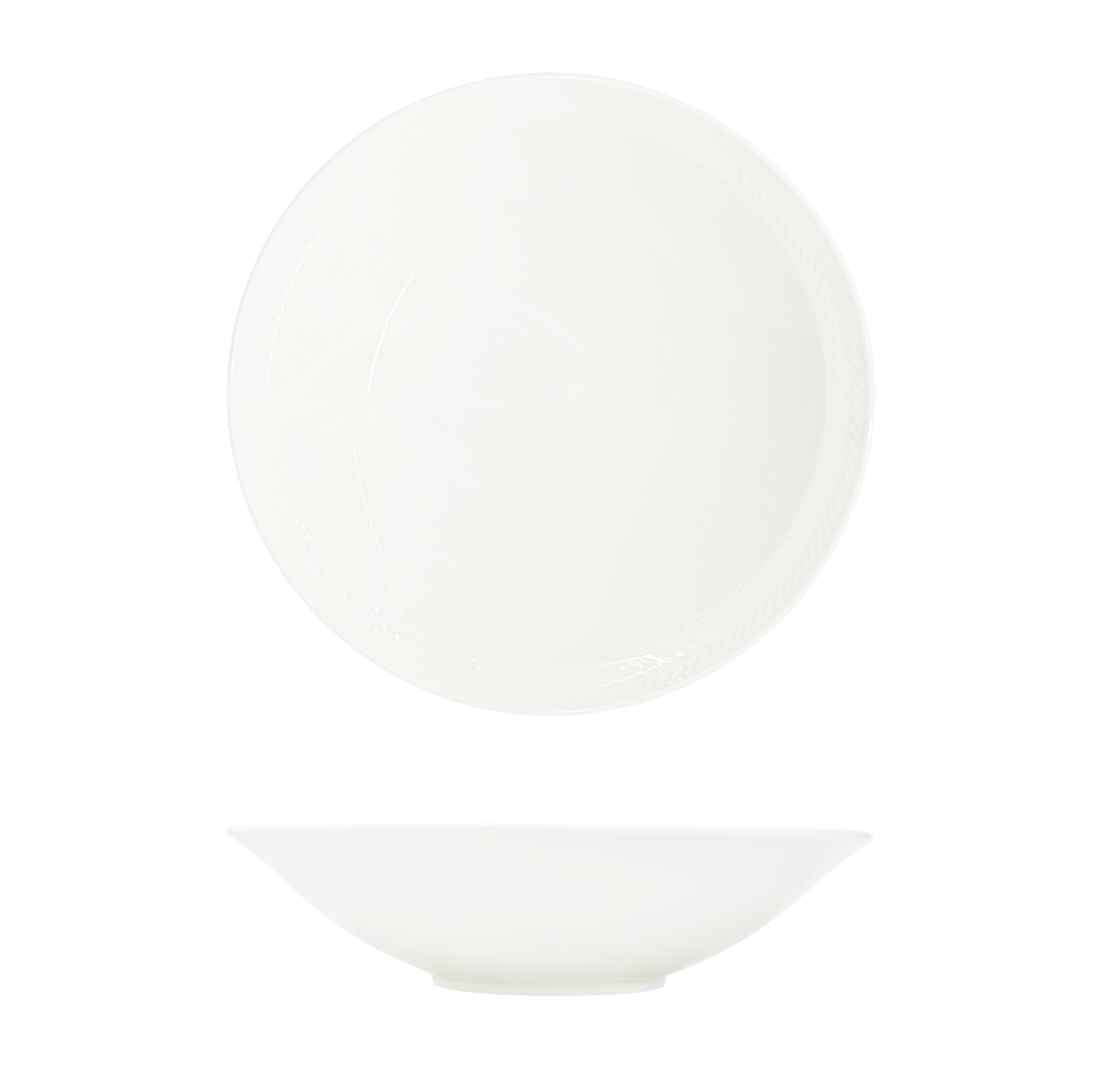 YX-BC-11'' Wheat Bamboo Hat Bowl 11 麦穗斗笠碗