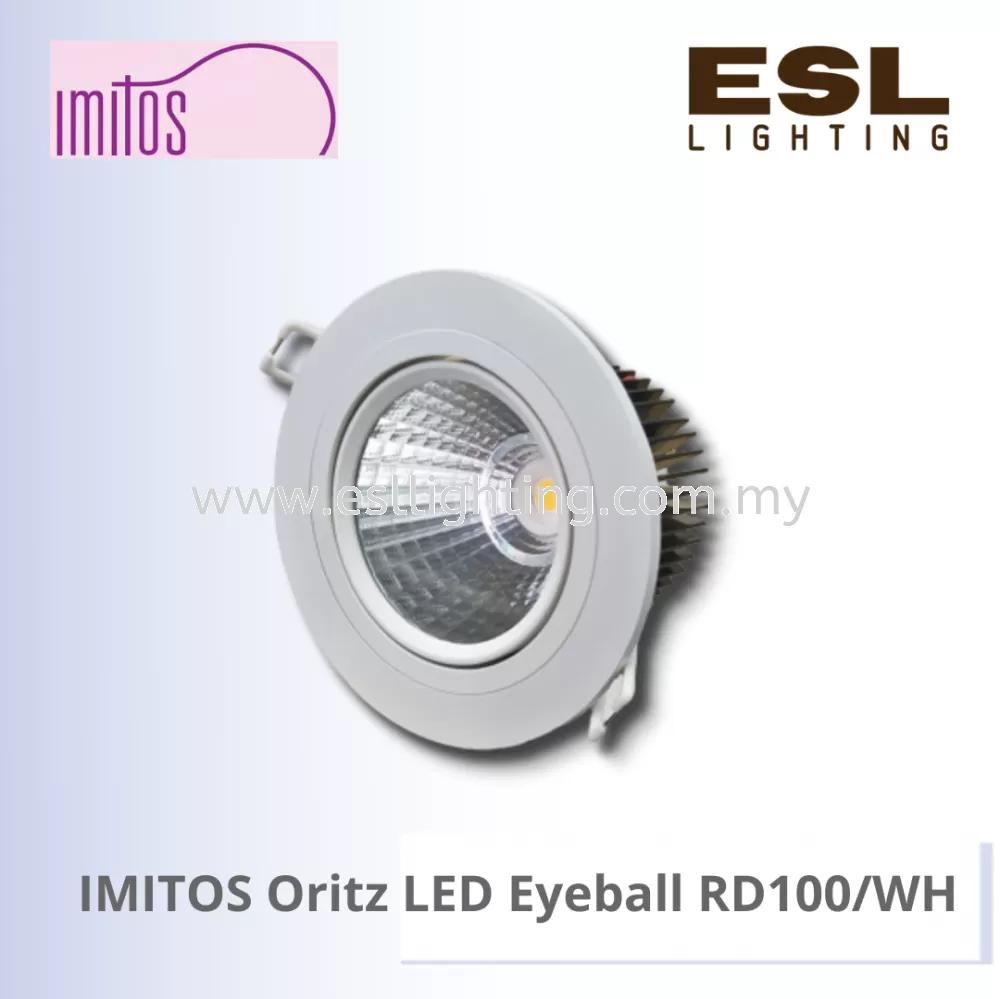 IMITOS Oritz LED EYEBALL 15W - RD 100/WH