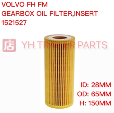 GEARBOX OIL FILTER,INSERT VOLVO 1521527 , 21479106 , 85108176 , 85104633