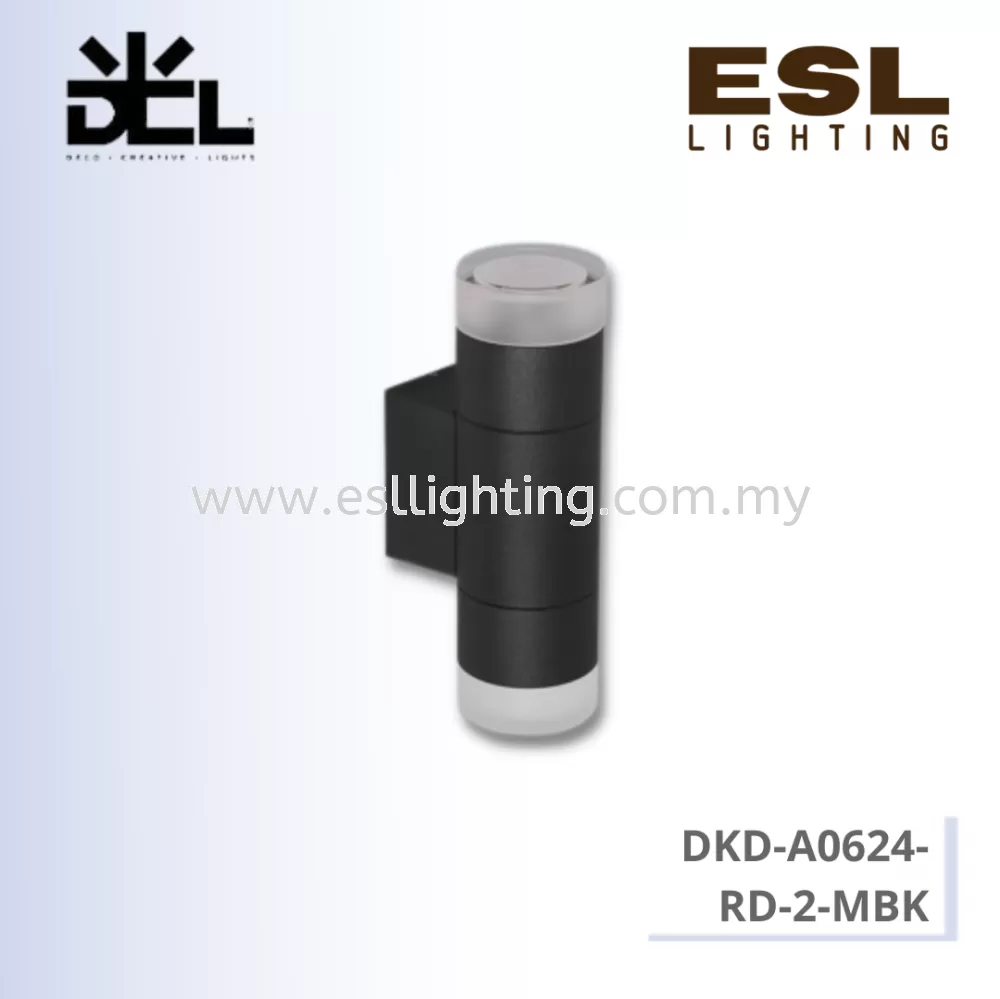 DCL OUTDOOR LIGHT DKD-A0624-RD-2-MBK