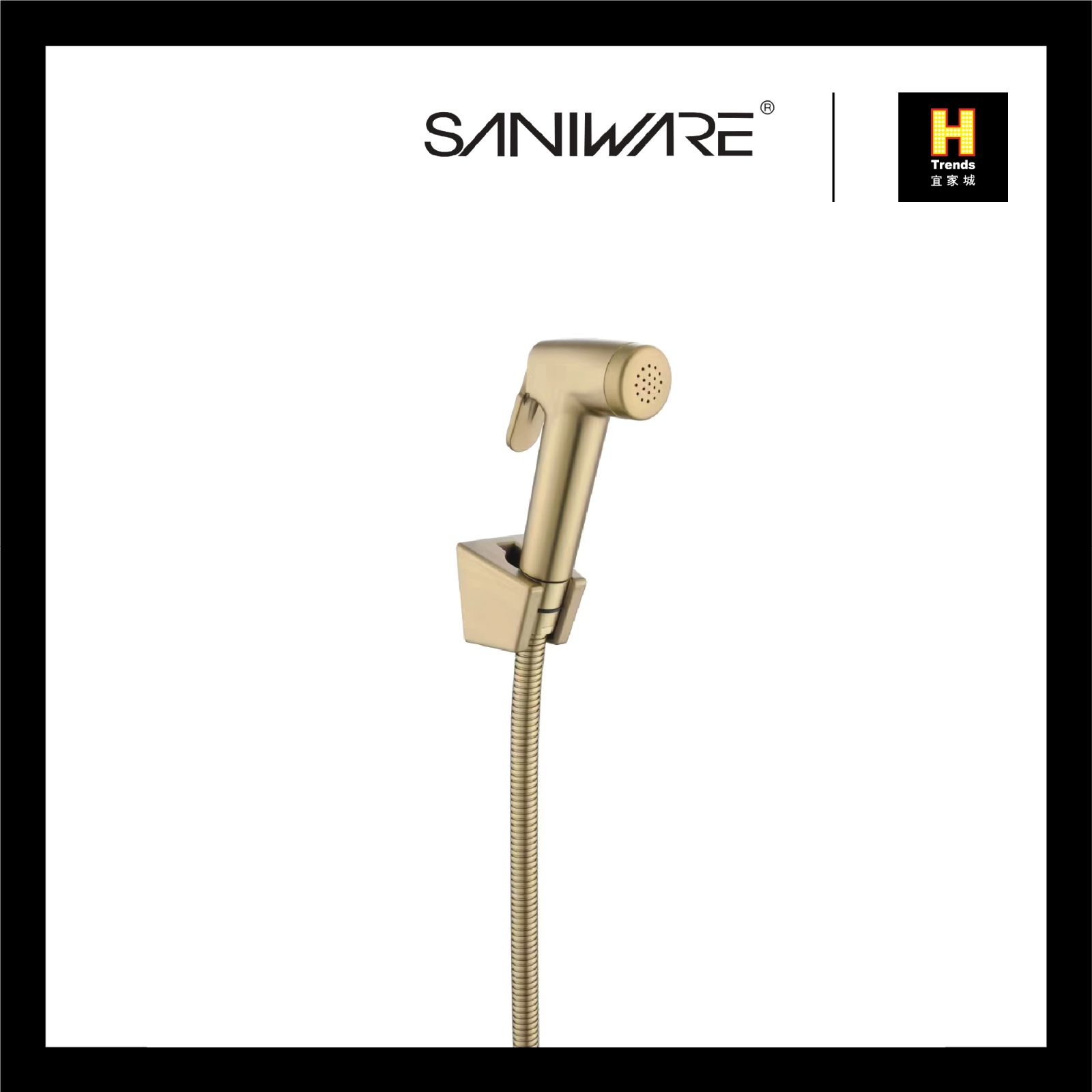 Saniware Hand Bidet (Matte Gold) SWSB-ABS-365-G