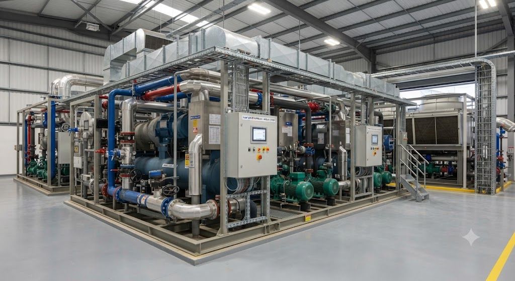 Modular chiller plant custom design