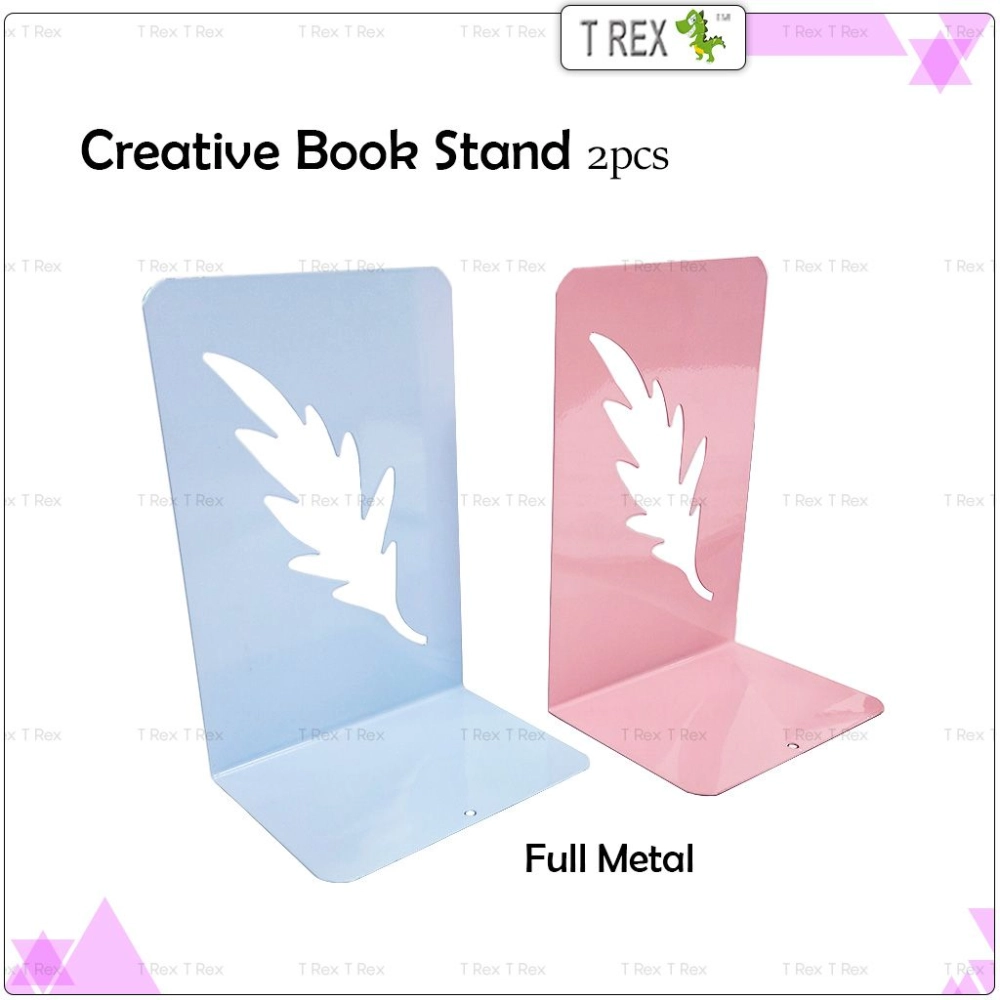 T Rex DIY Creative Book Stand 2pcs