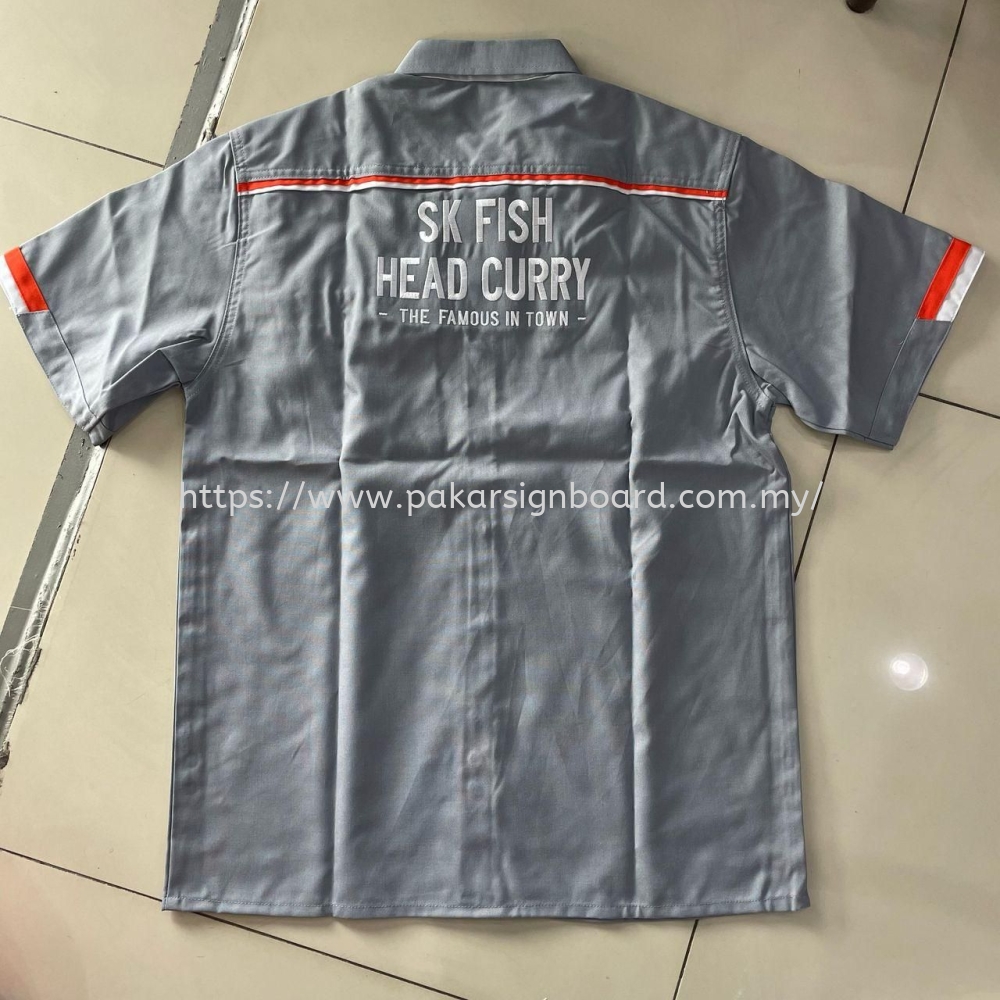 CUSTOM MADE WITH EMBROIDERY T-SHIRT