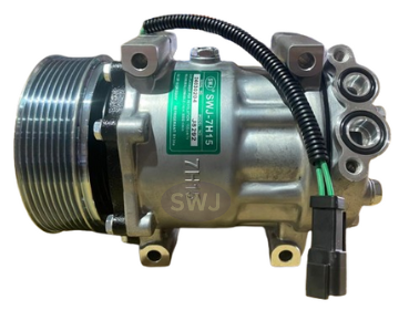for JCB Excavator 7H15 8PK 12V R134a (C) [JCB 001]