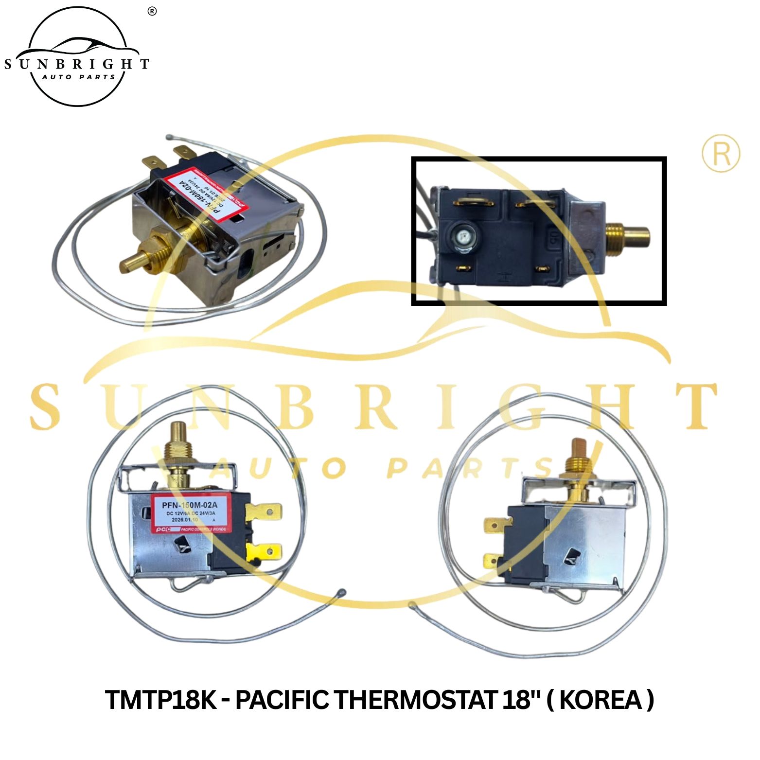 TMTP18K - PACIFIC THERMOSTAT 18" ( KOREA )