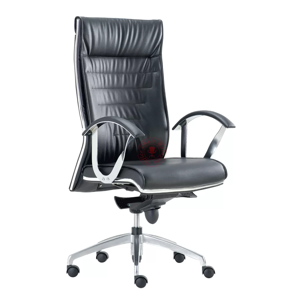 Tech Leather Chair / CEO Chair / Director Chair / Office Chair / Kerusi Office / Kerusi Pejabat