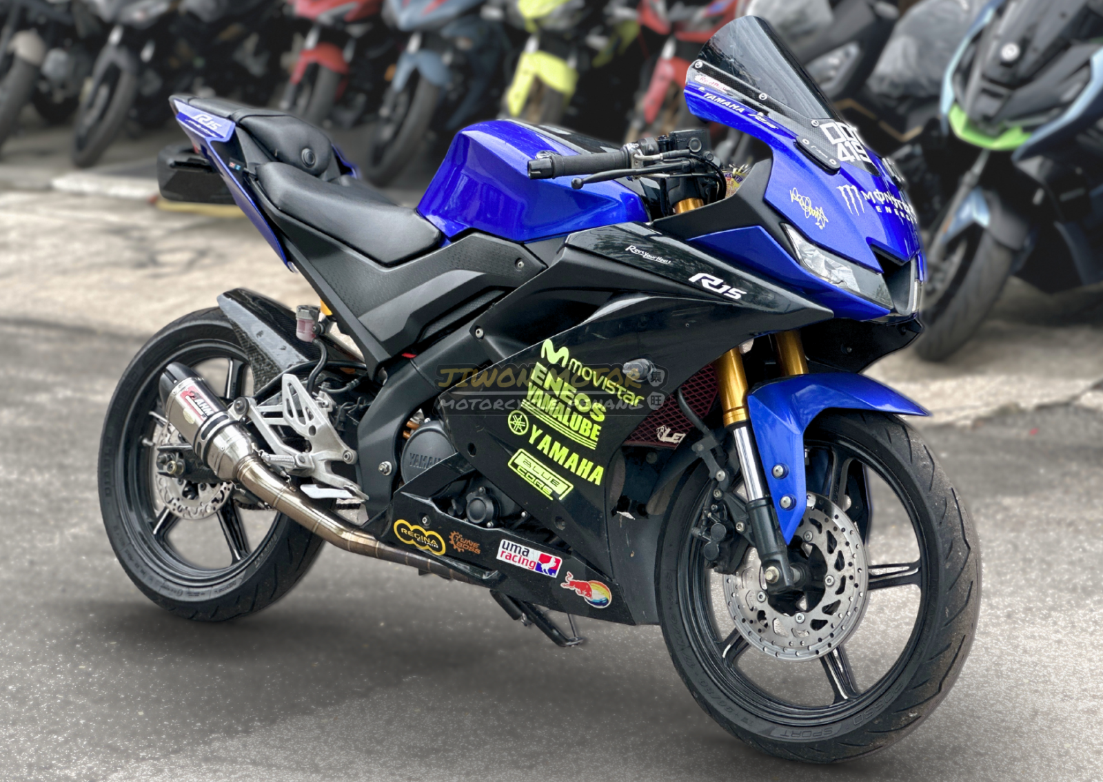 Yamaha YZF R15 SPEC 2020 (modified 38hp block 65mm)