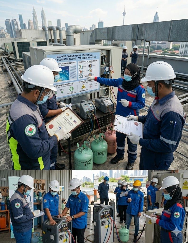 refrigerant recycling environmental compliance Malaysia
