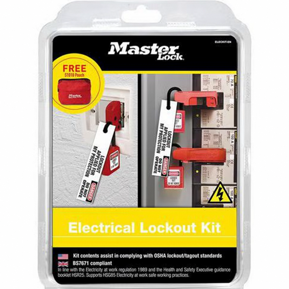 Master Lock Eleckit-EN Electrical Lockout Kit Lockout Tagout Johor ...