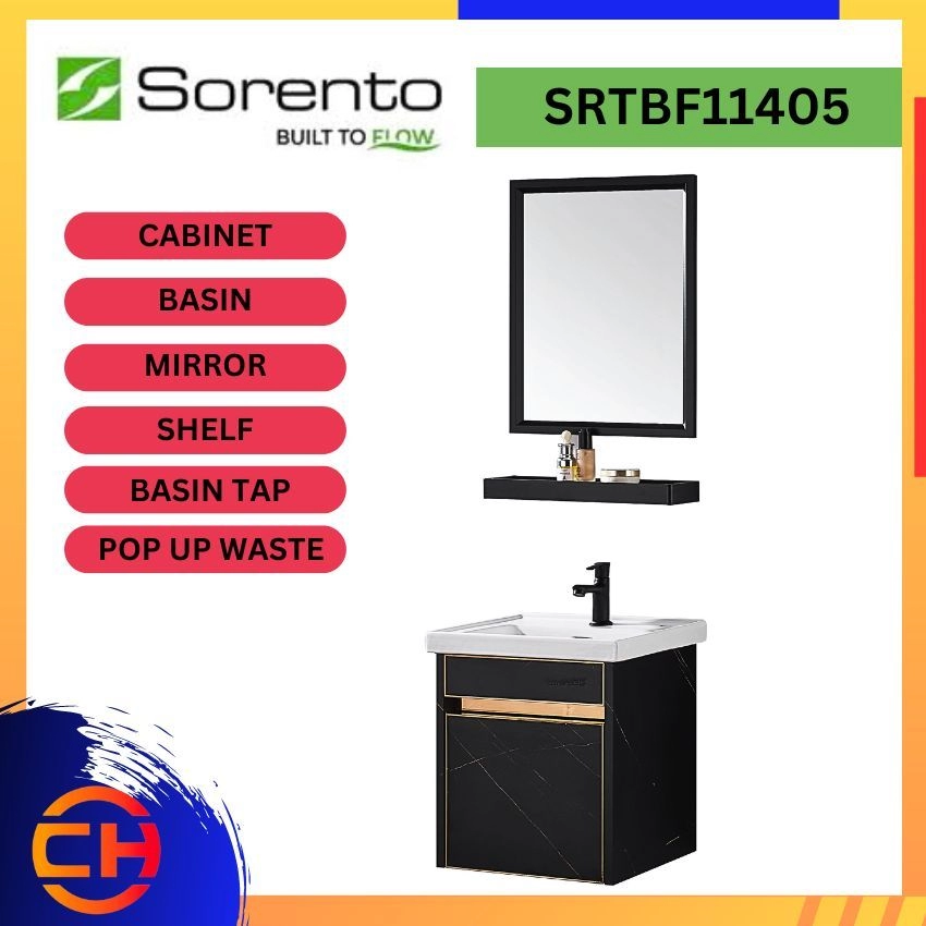 SORENTO BATHROOM FURNITURE SRTBF11405 6 IN 1 BATHROOM FURNITURE