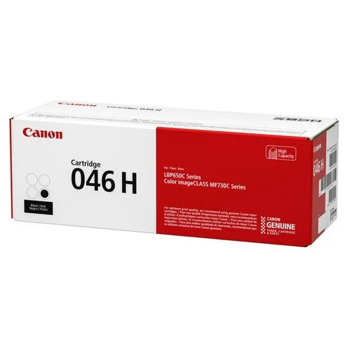 Canon Cartridge 046H BLACK Original Colour Toner (for LBP-654CX)