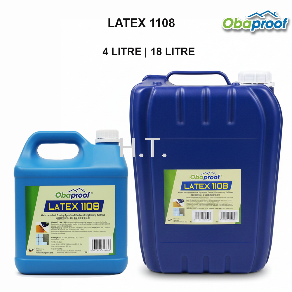 OPAPROOF LATEX 1108 WATERPROOF LATEX BONDING AGENT FOR CEMENT & CONCRETE 4L | 18L