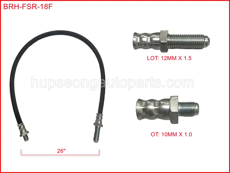 ISUZU LORRY FSR SF18-52 FRONT BRAKE HOSE #BRH12151010 26" #BRH=2O (BRH-FSR-18F)