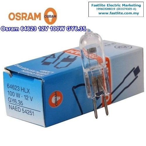 Osram 64623 12v 100w EVA GY6,35 Microscope lamps (made in Germany)
